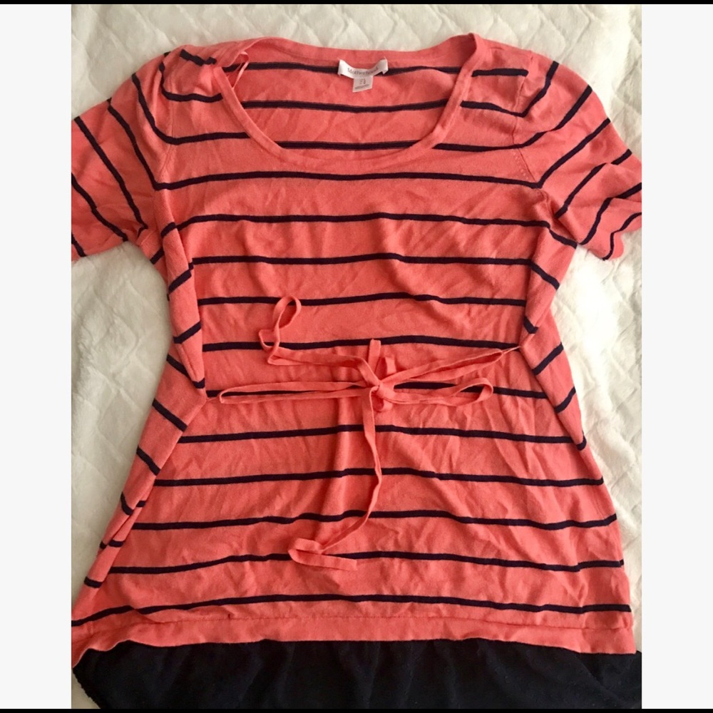 Striped Maternity Top